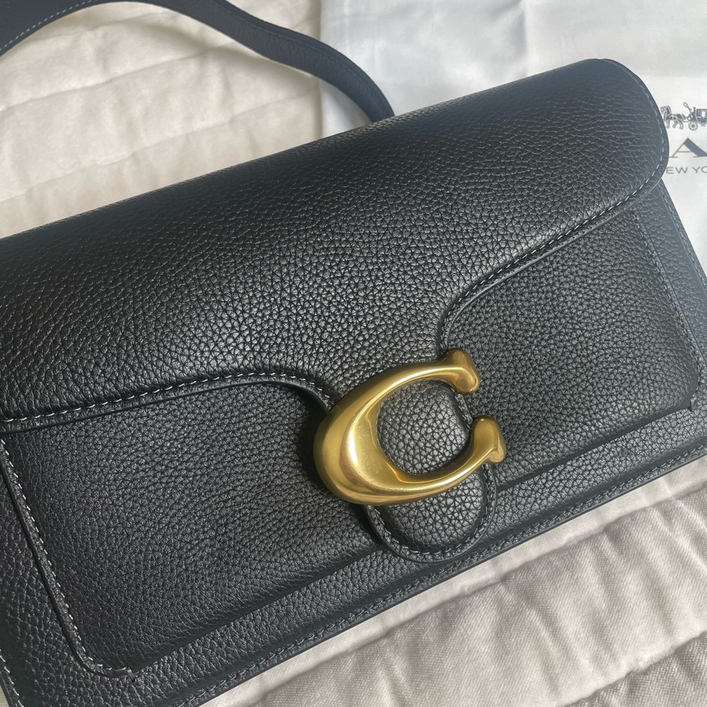 *Brand New* Coach Tabby 26 Black Leather Crossbody Bag - Picture 2 of 13